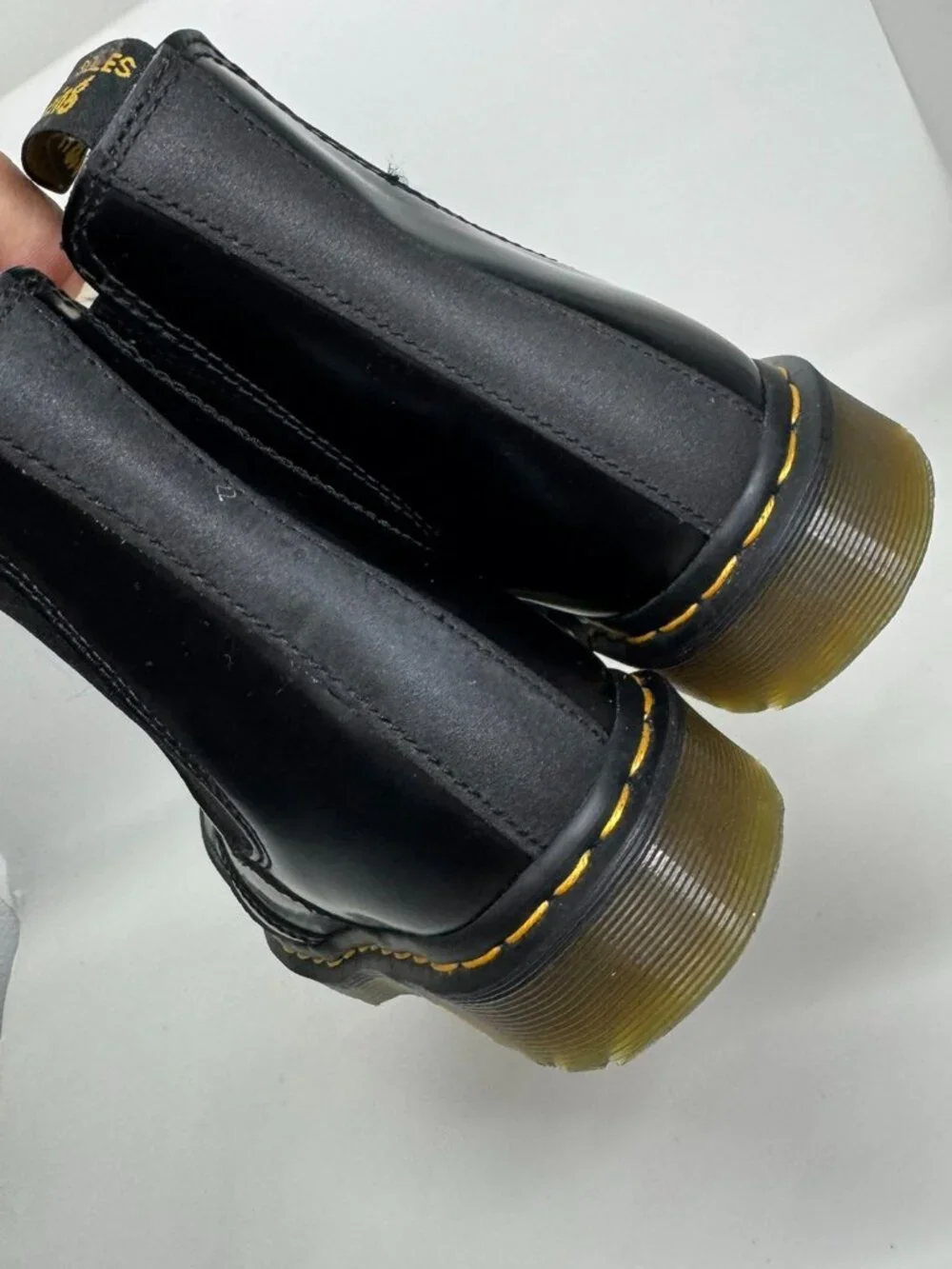 Dr Martens Slip On 2976 Guard PNL-SM Black Dual Smooth Men's 7